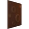 Ekena Millwork 11 7/8in. W x 11 7/8in. H Cole EnduraWall Decorative 3D Wall Panel Covers 0.98 Sq. Ft. WP12X12CODRU - alternate 3